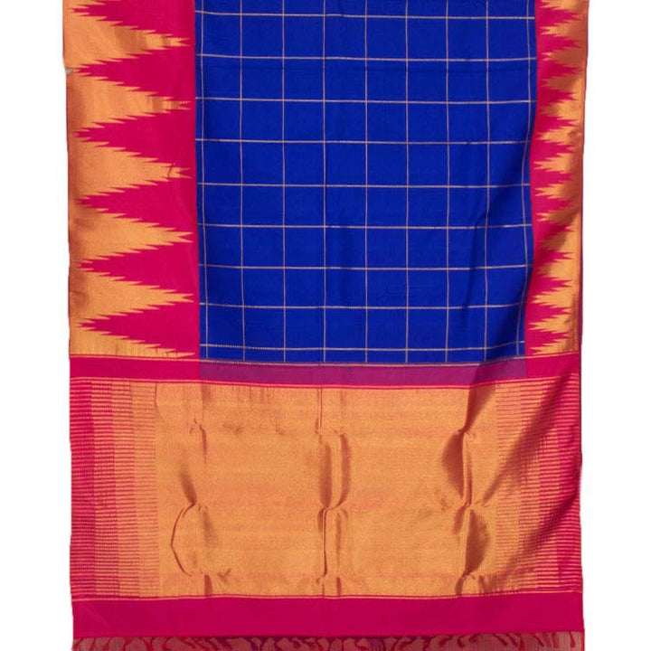 Kanjivaram Pure Zari Korvai Silk Saree 10043135