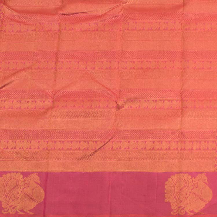 Kanjivaram Pure Zari Jacquard Silk Saree 10044938