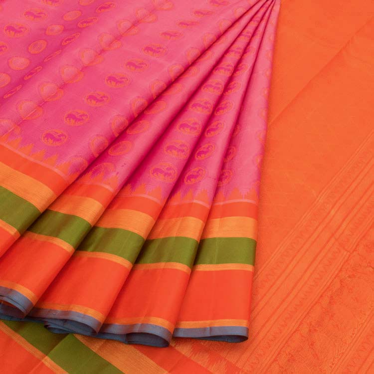 Kanjivaram Pure Silk Jacquard Saree 10045380