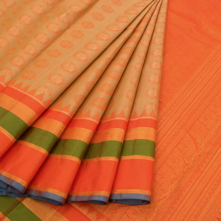 Kanjivaram Pure Silk Jacquard Saree 10045381