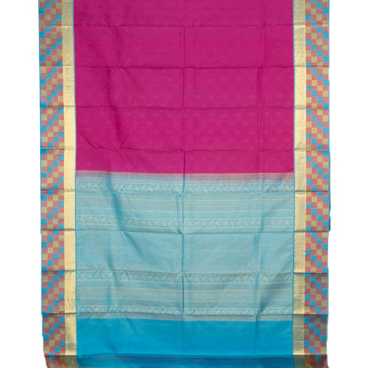 Kanjivaram Pure Silk Jacquard Saree 10045386