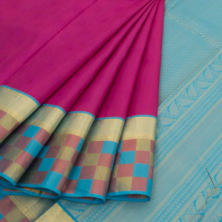 Kanjivaram Pure Silk Jacquard Saree 10045386
