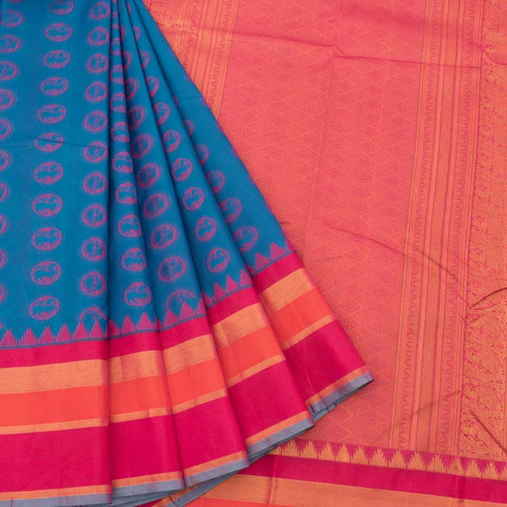Kanjivaram Pure Silk Jacquard Saree 10045390