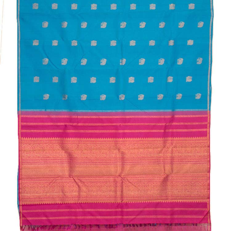 Kanjivaram Pure Zari Silk Saree 10046100