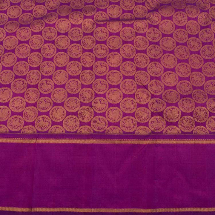 Kanjivaram Pure Zari Jacquard Silk Saree 10047021