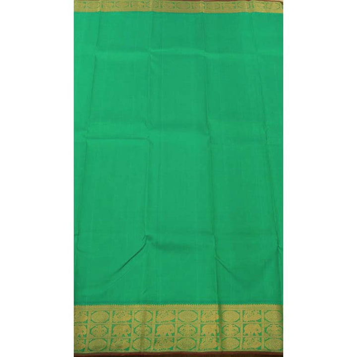 Kanjivaram Pure Zari Korvai Silk Saree 10047710