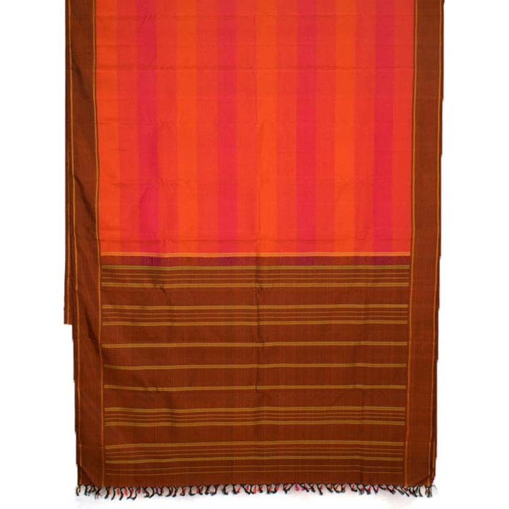 Kanjivaram Threadwork Pure Silk Saree 10048260