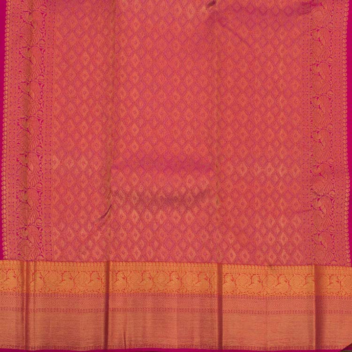 Kanjivaram Pure Zari Jacquard Silk Saree 10048676