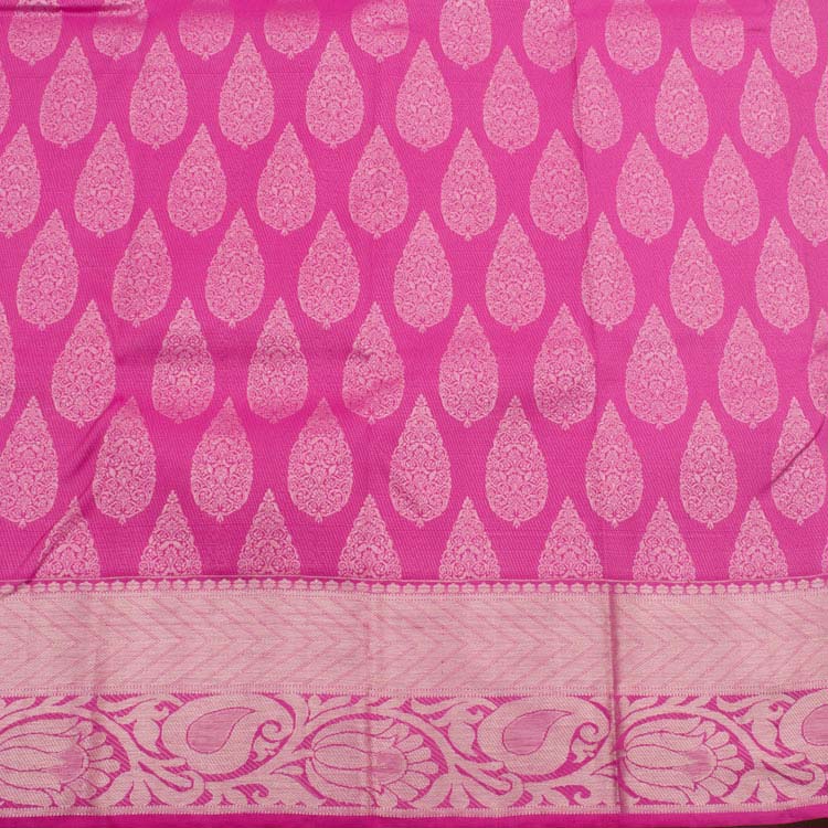Kanjivaram Pure Zari Jacquard Silk Saree 10049195
