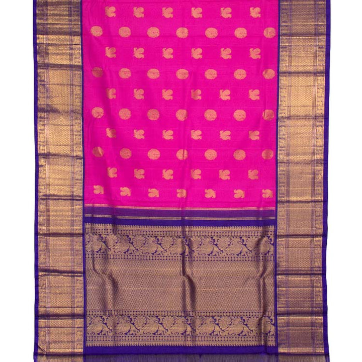 Kanjivaram Pure Zari Korvai Silk Saree 10049207