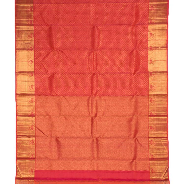Kanjivaram Pure Zari Jacquard Silk Saree 10050619