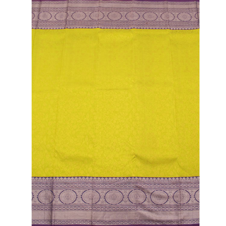 Kanjivaram Pure Zari Jacquard Silk Saree 10050625