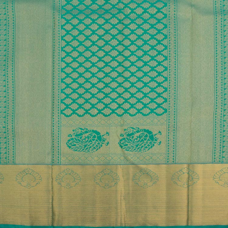 Kanjivaram Pure Zari Jacquard Silk Saree 10051032