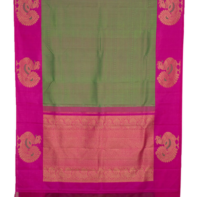 Kanjivaram Pure Zari Jacquard Silk Saree 10051064