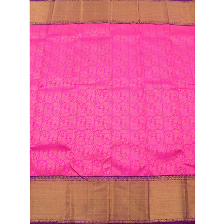 Kanjivaram Pure Zari Jacquard Silk Saree 10051444