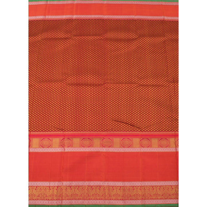 Kanjivaram Pure Zari Jacquard Silk Saree 10052402