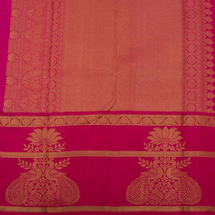 Kanjivaram Pure Zari Jacquard Silk Saree 10052987