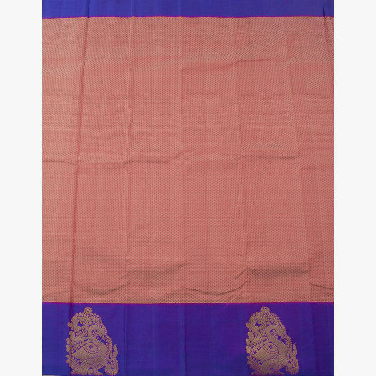 Kanjivaram Pure Zari Jacquard Silk Saree 10053312