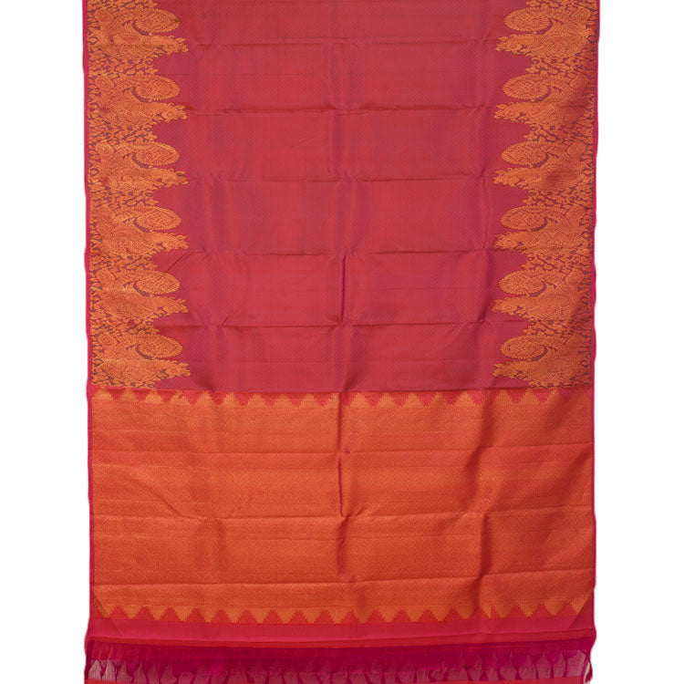 Kanjivaram Pure Zari Jacquard Silk Saree 10053313