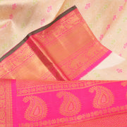 Kanjivaram Pure Zari Korvai Silk Saree 10029036