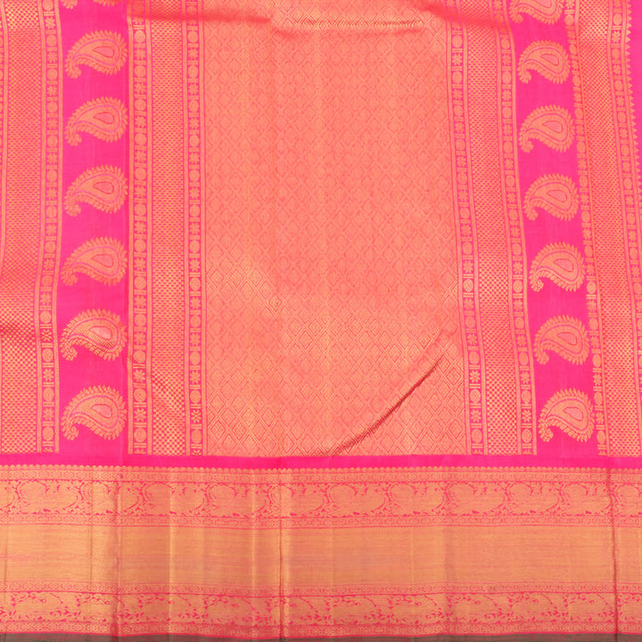 Kanjivaram Pure Zari Korvai Silk Saree 10029036