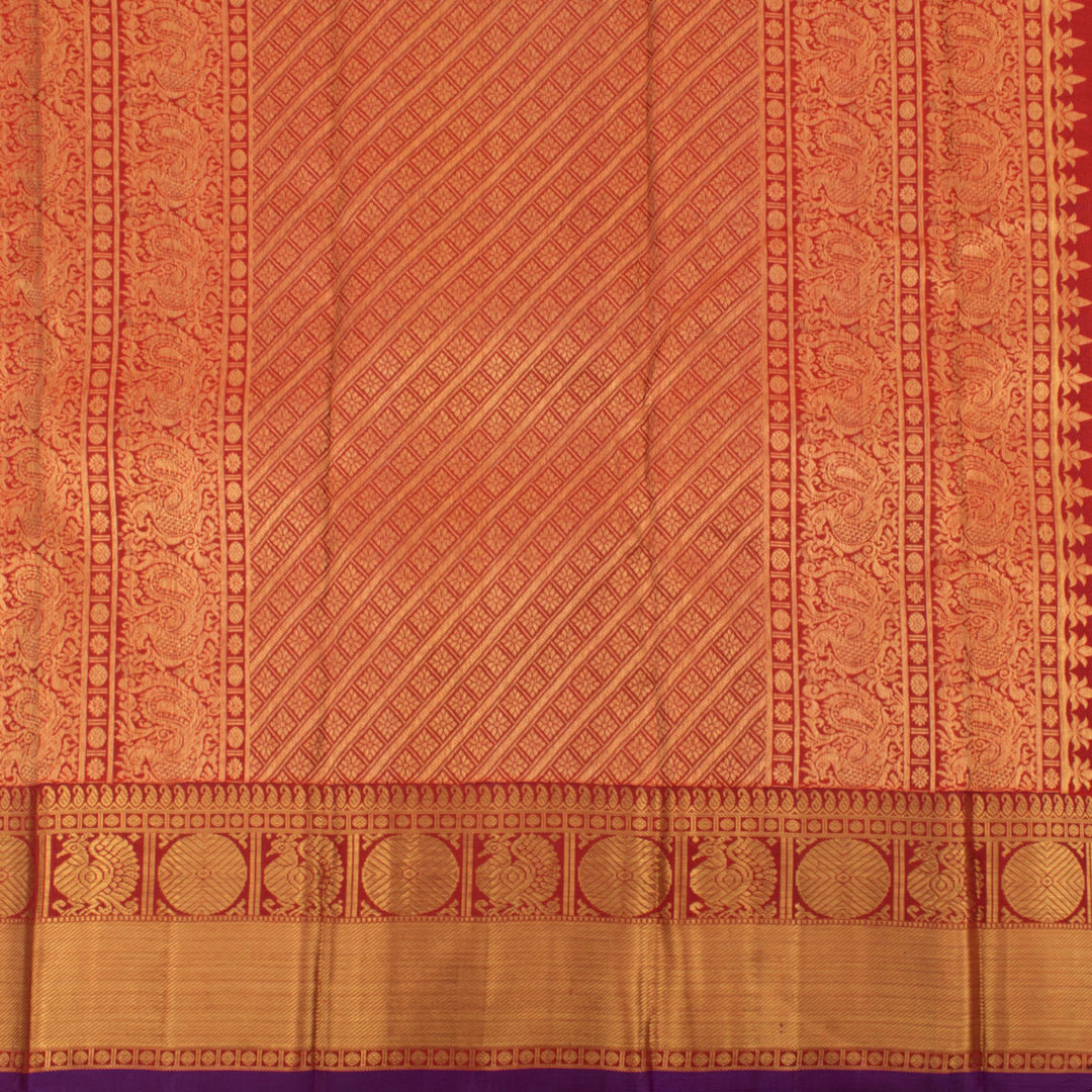 Kanjivaram Pure Zari Silk Saree 10030622