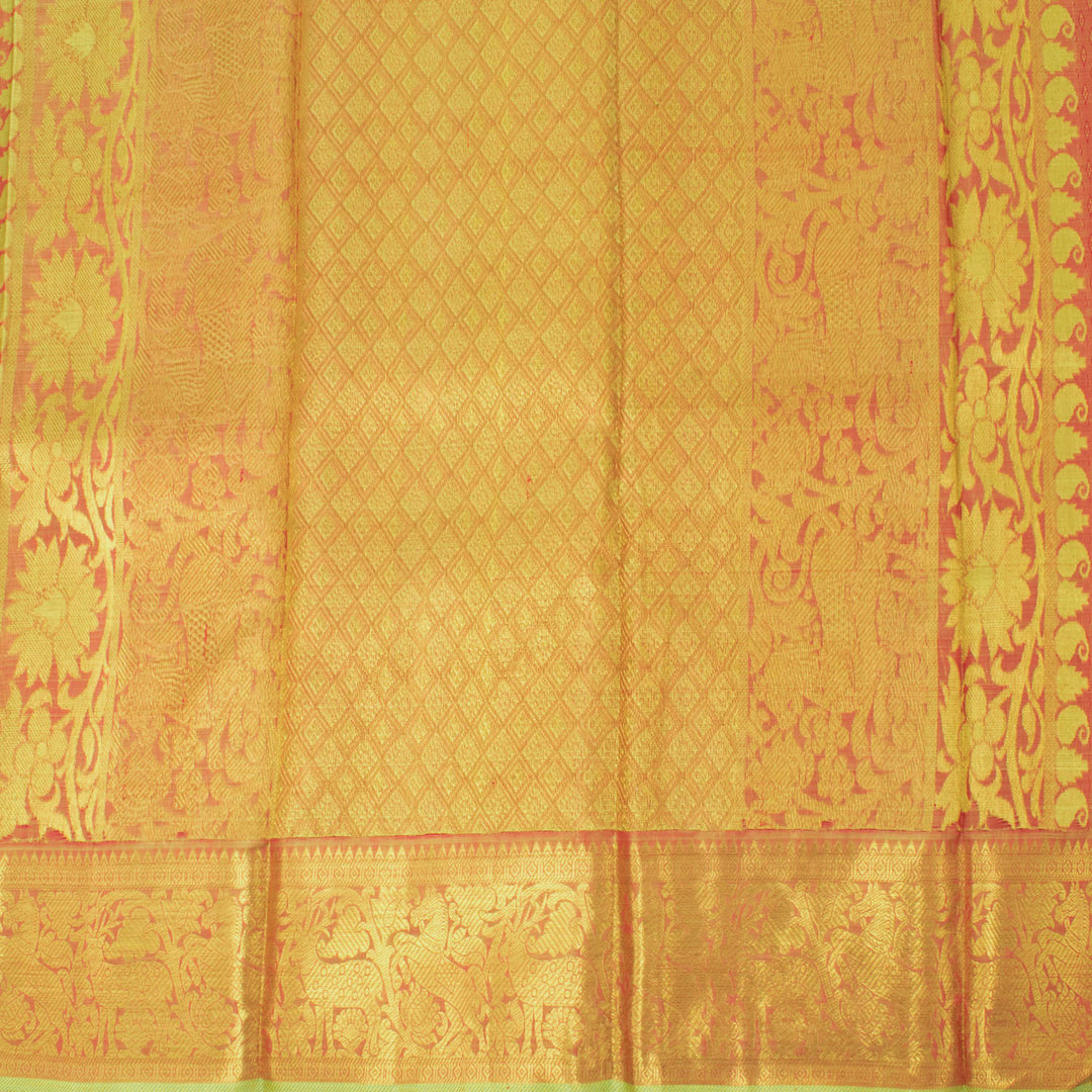 Kanjivaram Pure Zari Silk Saree 10030658