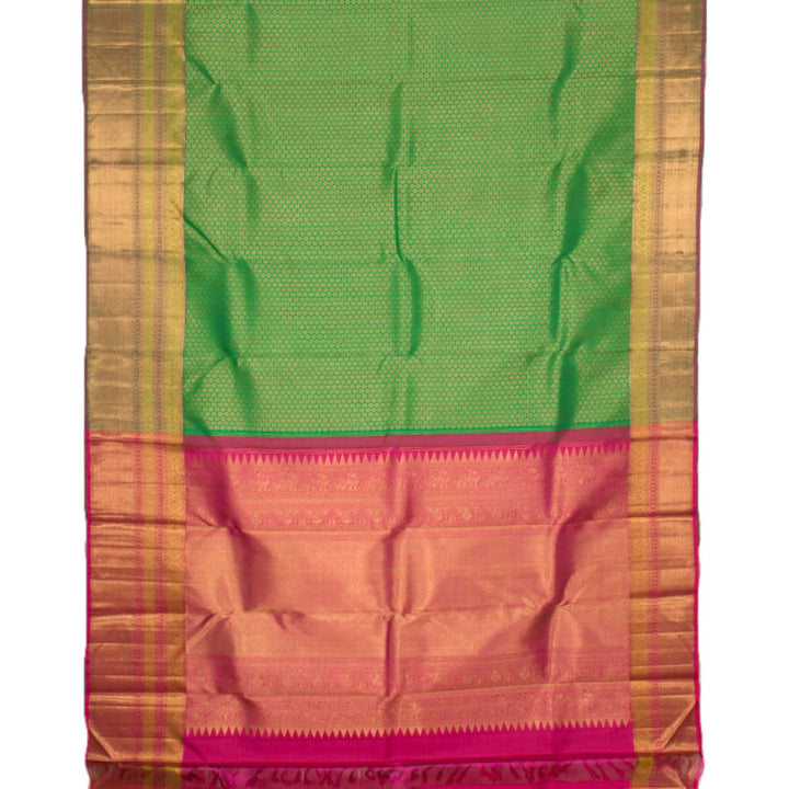 Kanjivaram Pure Zari Jacquard Silk Saree 10036525