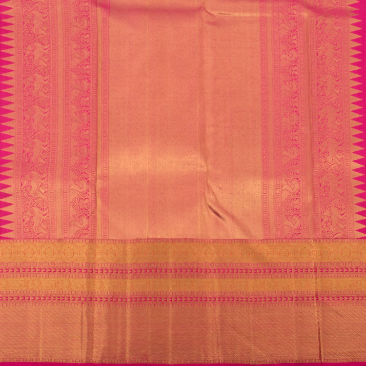 Kanjivaram Pure Zari Jacquard Silk Saree 10036525