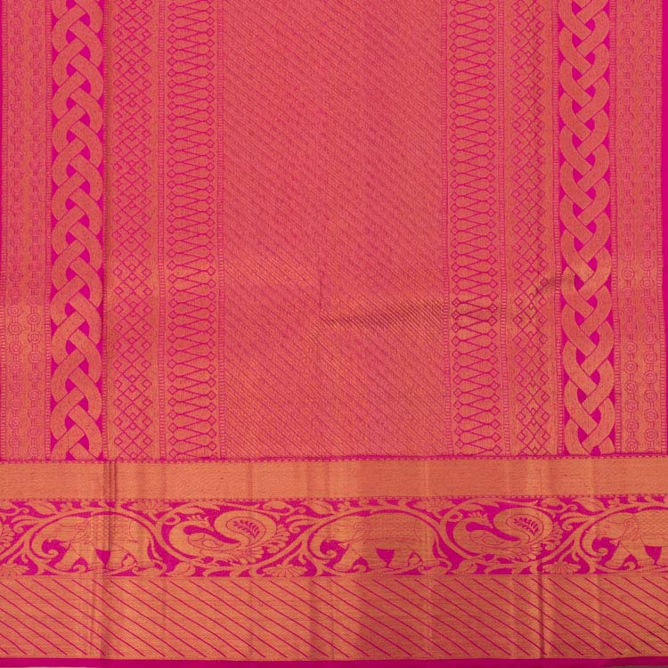 Kanjivaram Pure Zari Jacquard Silk Saree 10036704