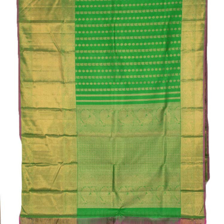 Kanjivaram Pure Zari Jacquard Silk Saree 10036727