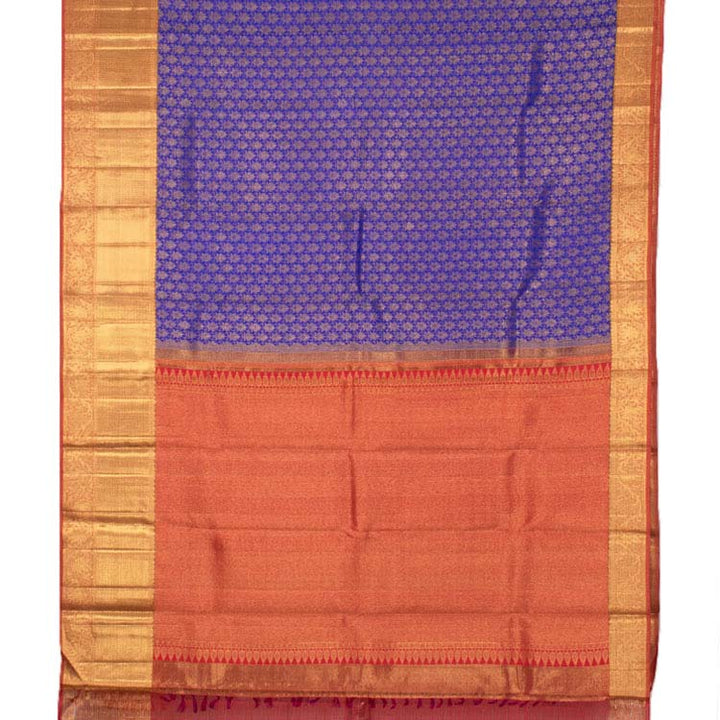 Kanjivaram Pure Zari Jacquard Silk Saree 10036735
