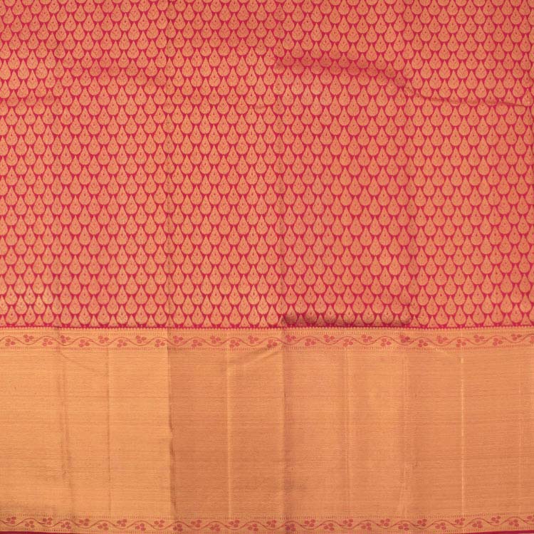 Kanjivaram Pure Zari Jacquard Silk Saree 10036879