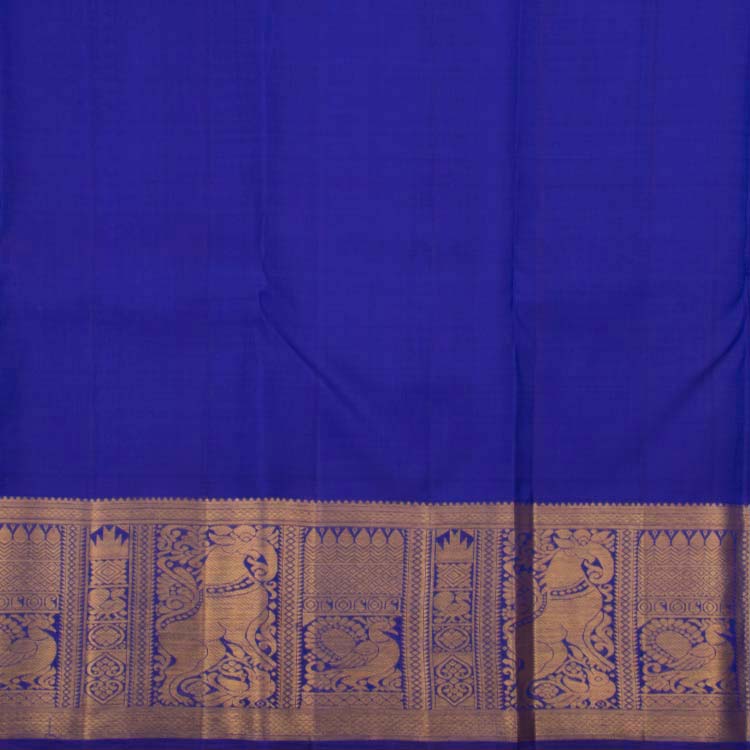 Kanjivaram Pure Zari Korvai Silk Saree 10037600
