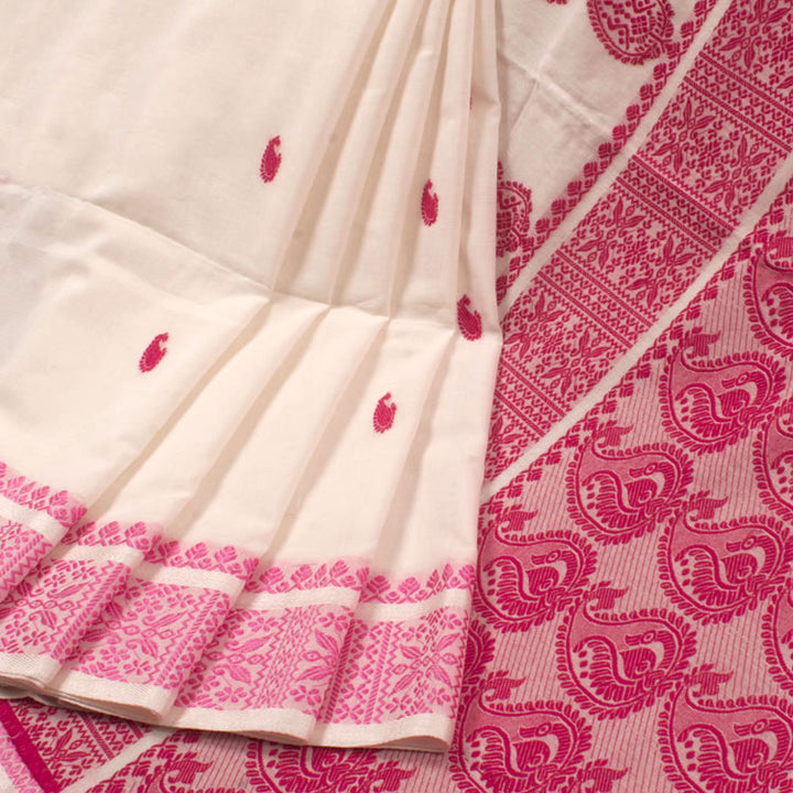 Handloom Bengal Cotton Saree 10053269