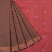 Handloom Jamdani Silk Cotton Saree 10053272