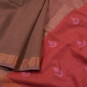 Handloom Jamdani Silk Cotton Saree 10053272