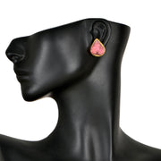 Handcrafted Alloy Metal and Druzy Earrings 10021842