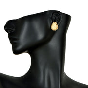 Handcrafted Alloy Metal and Druzy Earrings 10021854