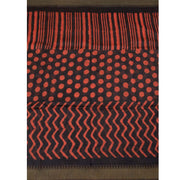 Hand Block Printed Indigo Saree 10040226