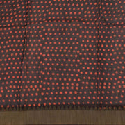 Hand Block Printed Indigo Saree 10040226