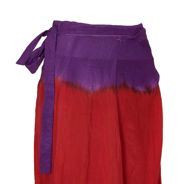 Batik Printed Sarong Style Silk Skirt 10005191