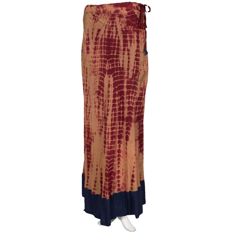 Batik Printed Sarong Style Silk Skirt 10005192