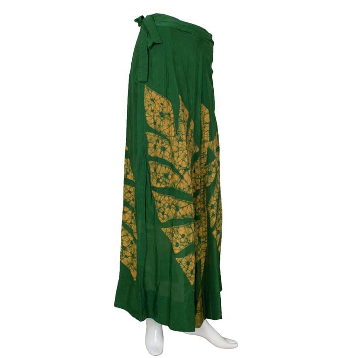 Batik Printed Sarong Style Silk Skirt 10005195