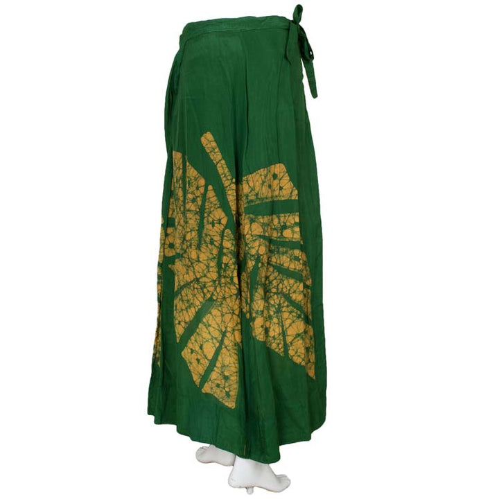 Batik Printed Sarong Style Silk Skirt 10005195
