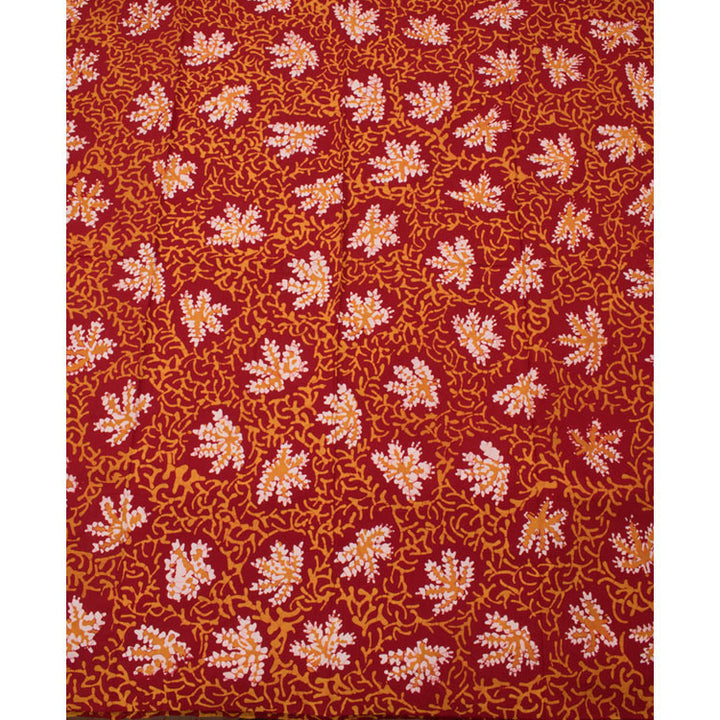 Batik Printed Cotton Salwar Suit Material 10053153