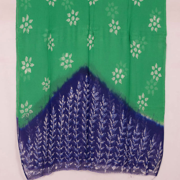 Batik Printed Cotton Salwar Suit Material 10053155