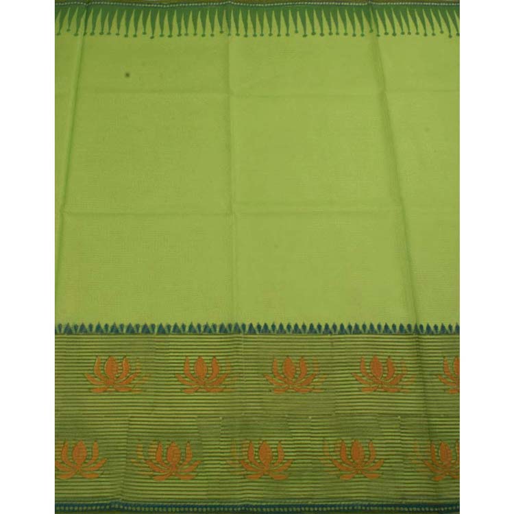 Hand Block Printed Kota Silk Cotton Saree 10033517