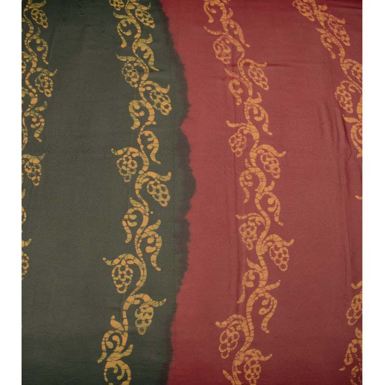 Batik Printed Georgette Saree 10036101