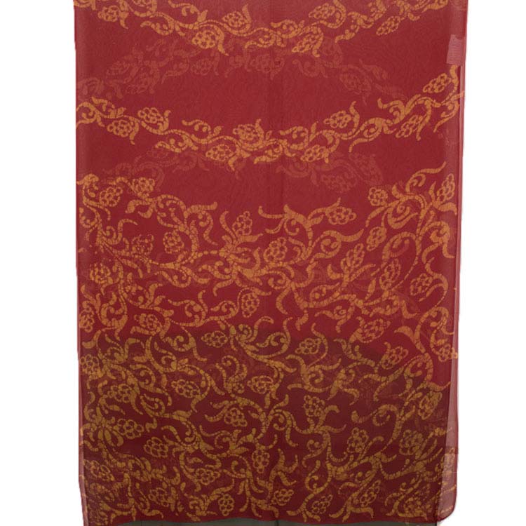 Batik Printed Georgette Saree 10036101